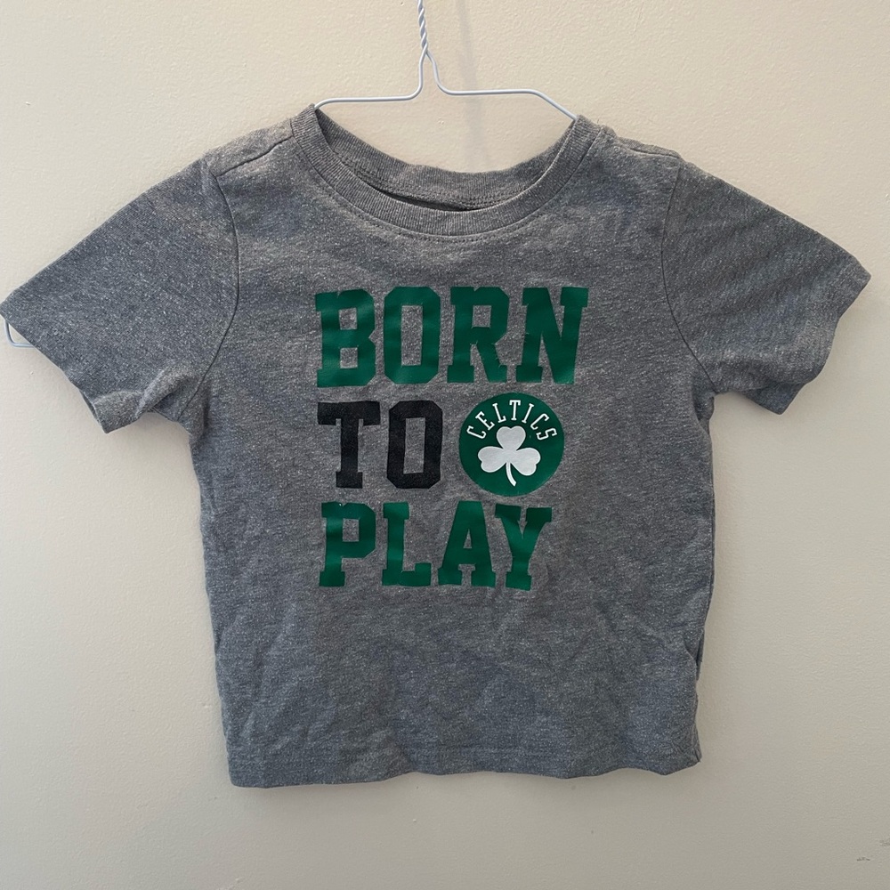 Celtics 'Born to Play' Kids T-Shirt
